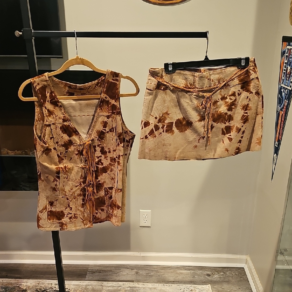 Arden B Brown Sexy Girl 2 Piece Set